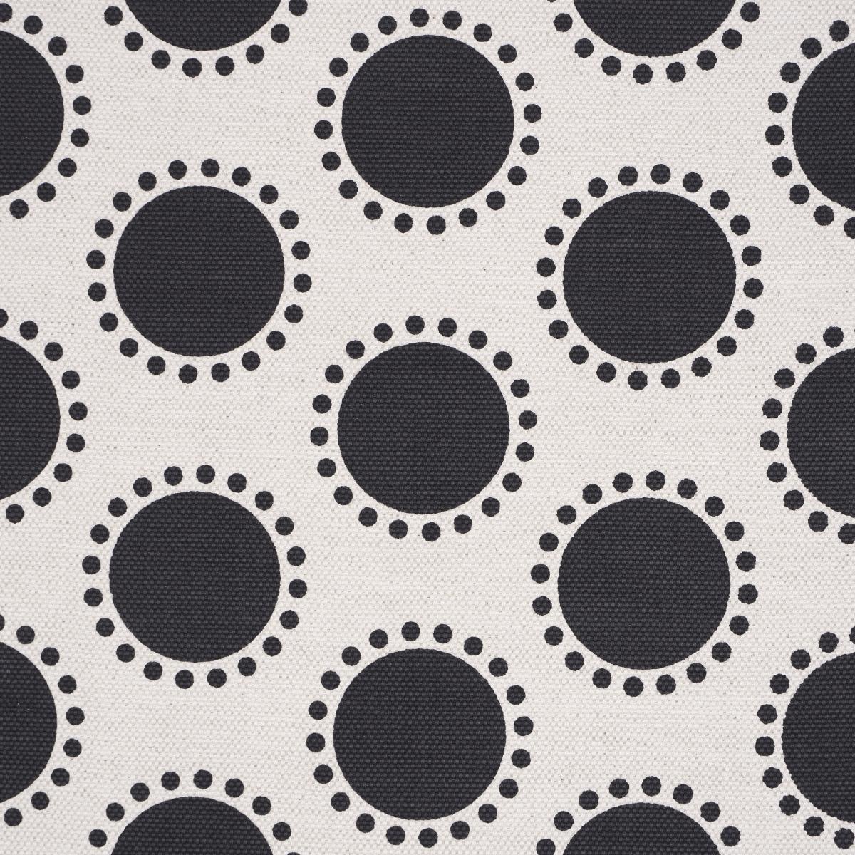 Schumacher Oompa Black Fabric
