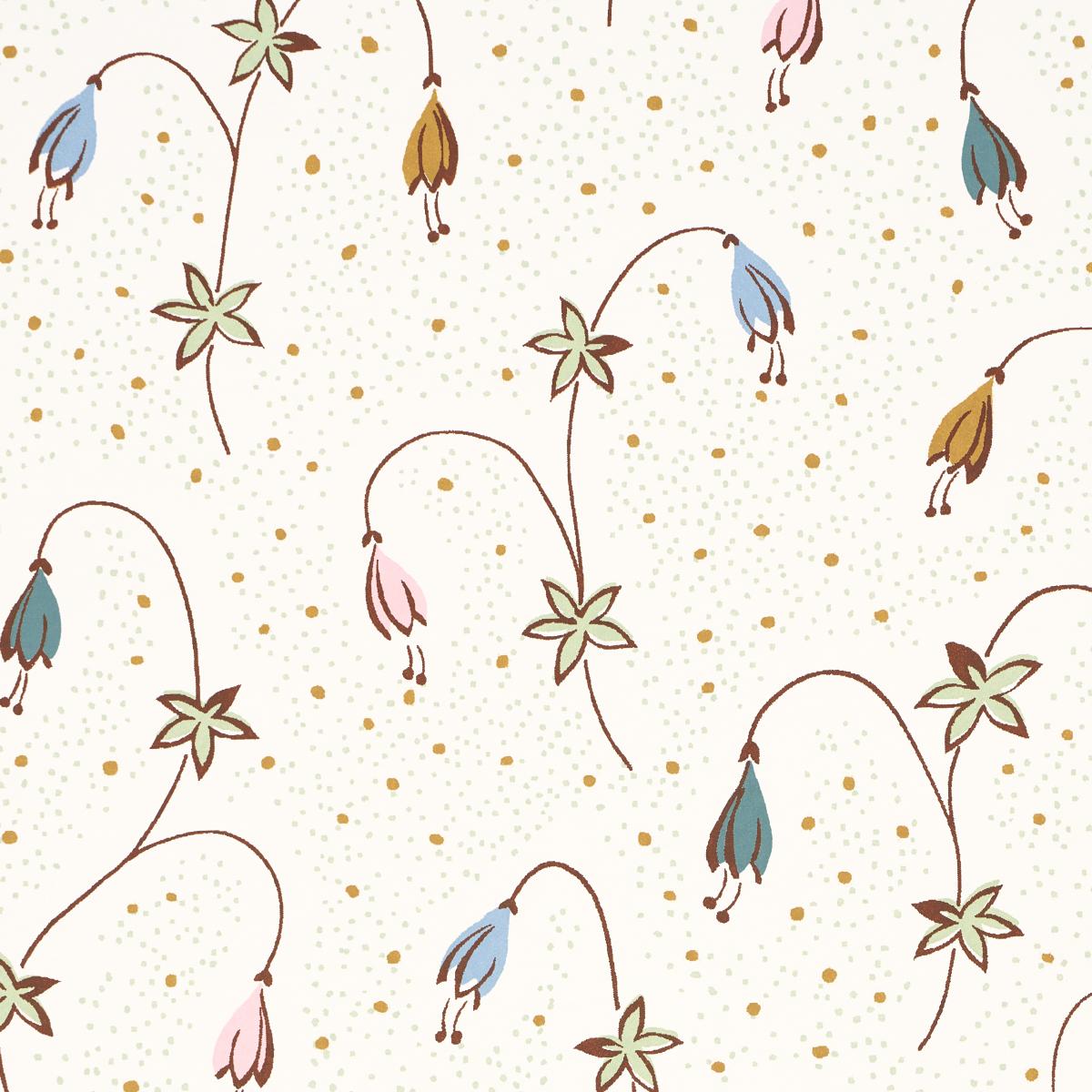 Schumacher Lolly Floral Confetti Wallpaper