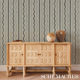Schumacher Backdrop X Schumacher Affogato Ivory & Carbon Wallpaper