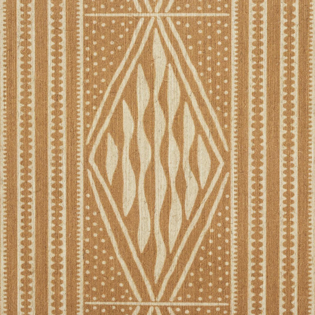 Schumacher Cassava Sable Wallpaper