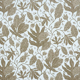 Schumacher Polka Dot Jungle Brown & Sky Wallpaper