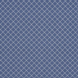 Schumacher Maggie Lattice Cobalt Fabric