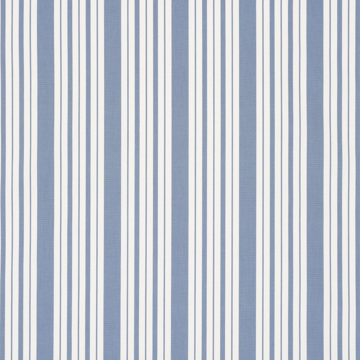 Schumacher Markie Stripe Cobalt Fabric