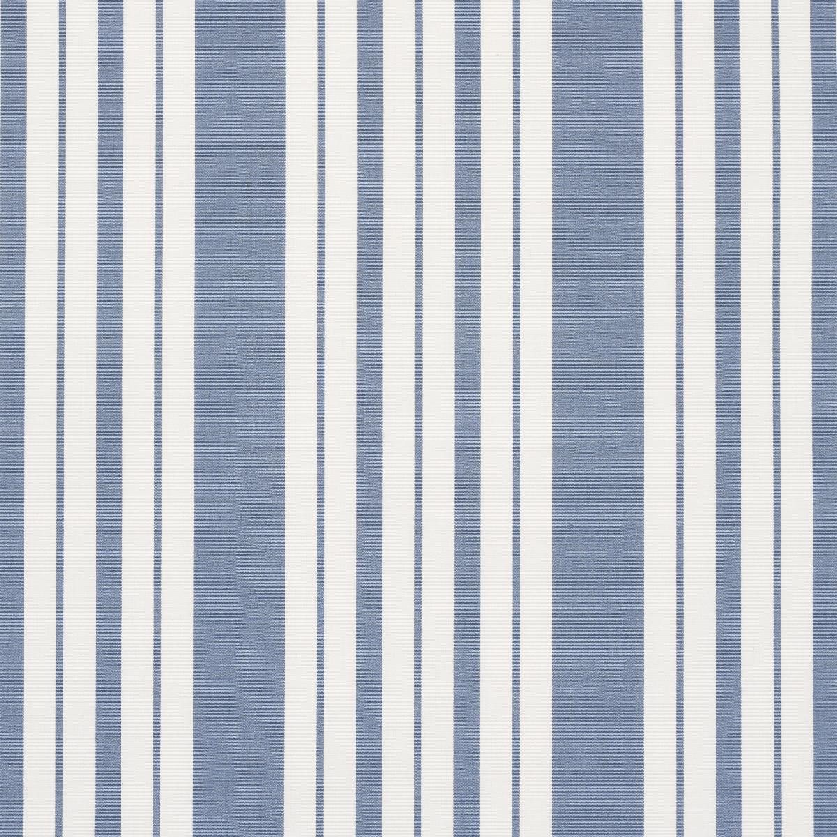 Schumacher Markie Stripe Cobalt Fabric