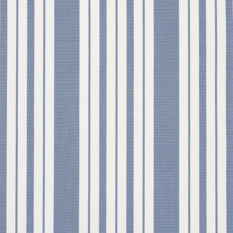 Schumacher Markie Stripe Cobalt Fabric