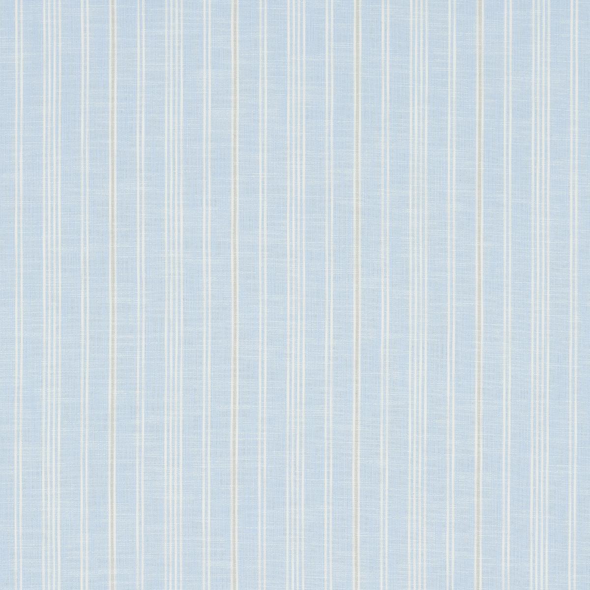 Schumacher Lucy Stripe Light Blue Fabric