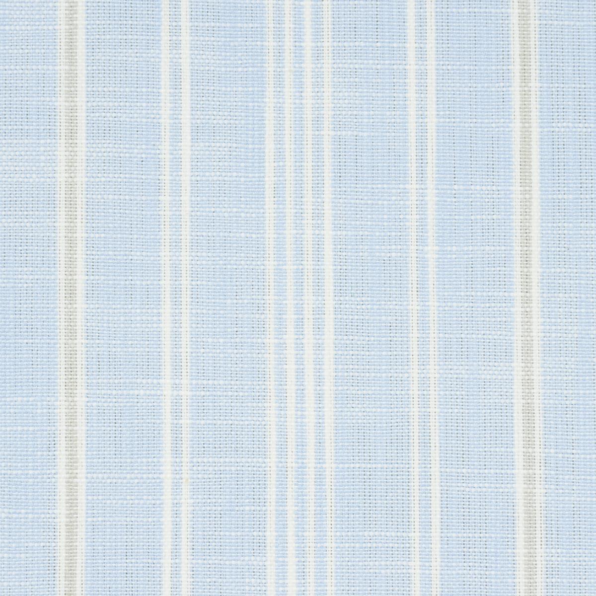 Schumacher Lucy Stripe Light Blue Fabric