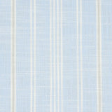 Schumacher Lucy Stripe Light Blue Fabric