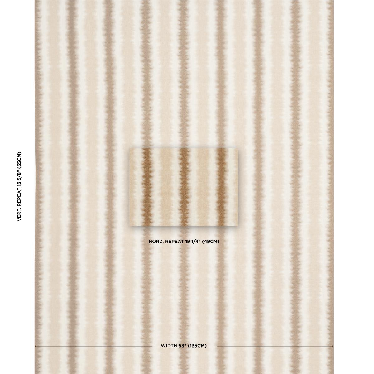 Schumacher Hayes Umber Fabric