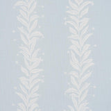Schumacher Tendril Stripe Indoor/Outdoor Sky Fabric