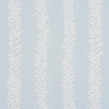 Schumacher Tendril Stripe Indoor/Outdoor Sky Fabric