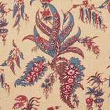 Schumacher Apolline Botanical Rouge & Bleu Fabric