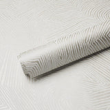 Schumacher Labyrinth Grand Soft Silver Wallpaper