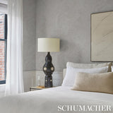 Schumacher Labyrinth Grand Soft Silver Wallpaper
