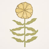 Schumacher Pretty Petals Soft Yellow Wallpaper