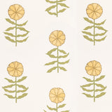 Schumacher Pretty Petals Soft Yellow Wallpaper