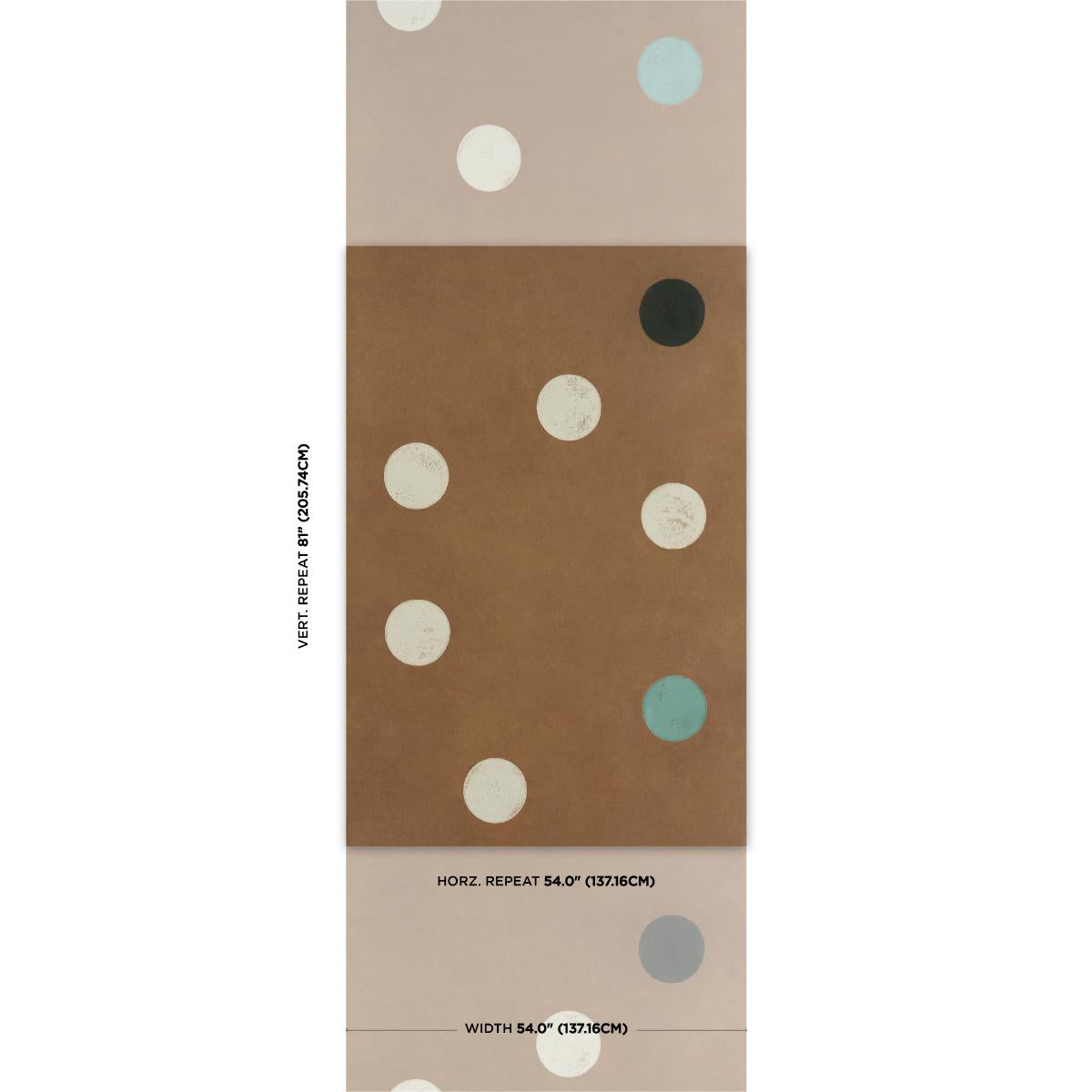 Schumacher Backdrop X Schumacher Monte Carlo Earthy Brown Wallpaper