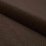 Schumacher Hermine Virgin Wool Chocolate Fabric