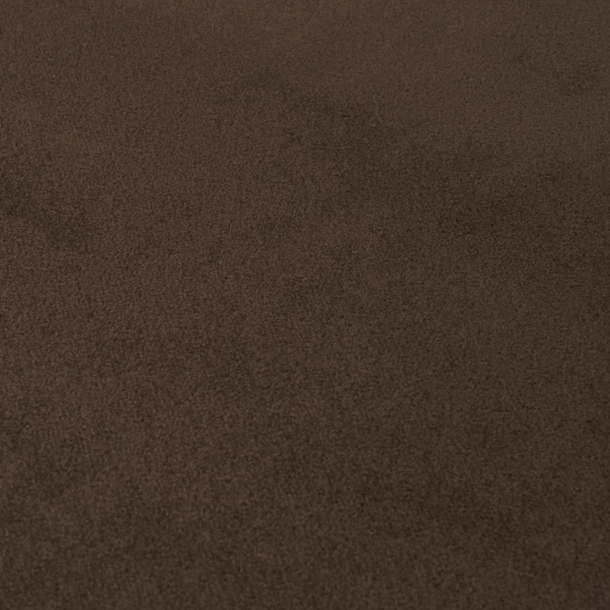 Schumacher Hermine Virgin Wool Chocolate Fabric
