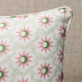 Schumacher Lucie Pink & Green 16" x 12" Pillow
