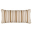 Schumacher Neutral 24" x 12" Markie Stripe Pillow