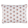 Schumacher Clay & Blue 18" x 12" Lucie Pillow