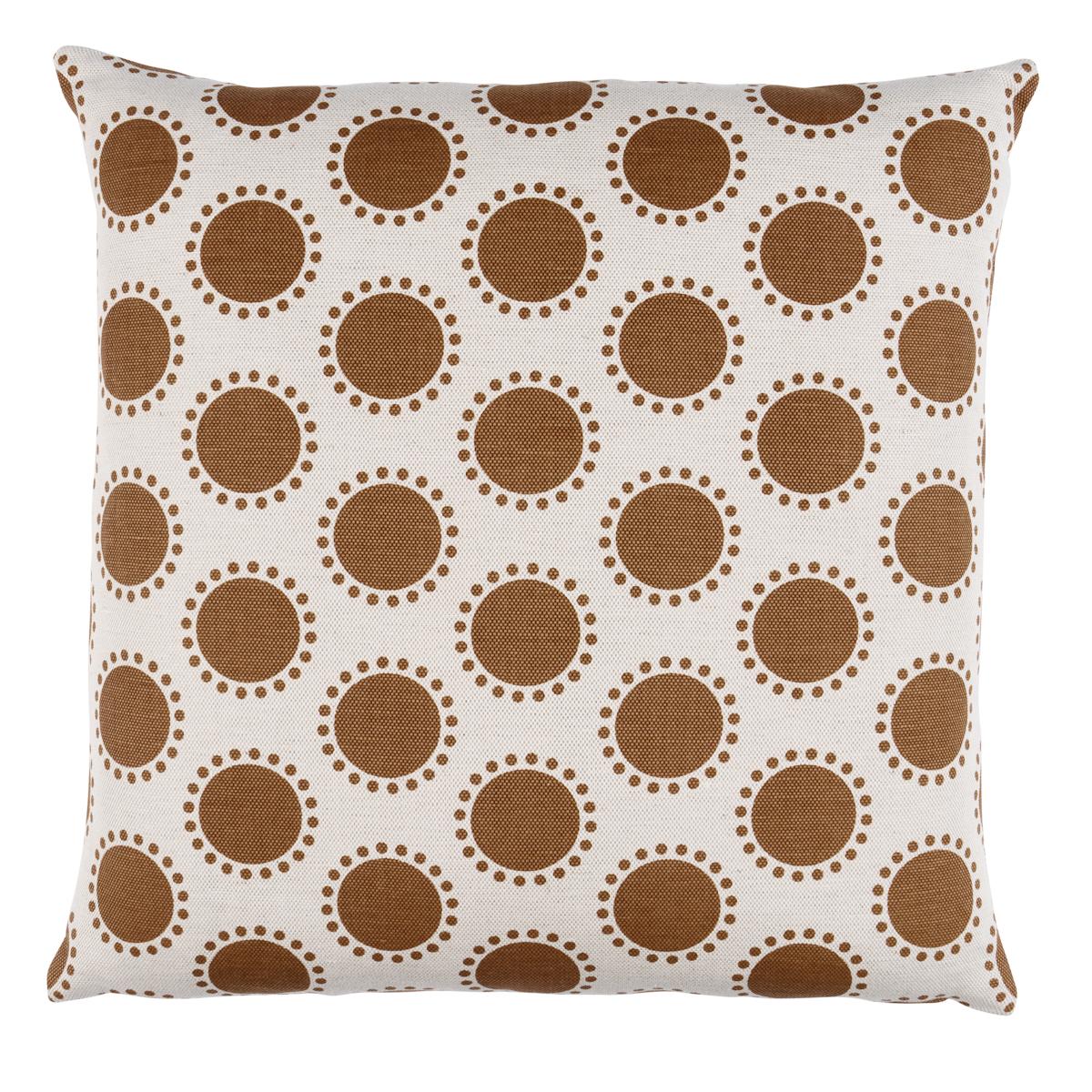 Schumacher Oompa Umbra 22" x 22" Pillow
