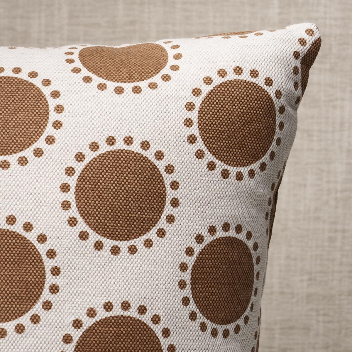 Schumacher Oompa Umbra 22" x 22" Pillow