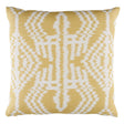 Schumacher Buttercup 18" x 18" Asaka Ikat Pillow