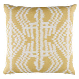 Schumacher Buttercup 18" x 18" Asaka Ikat Pillow