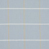 Schumacher Frannie Windowpane Light Blue Fabric