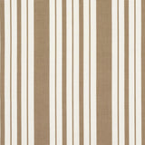 Schumacher Markie Stripe Neutral Fabric