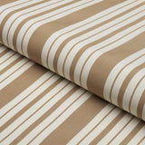Schumacher Markie Stripe Neutral Fabric