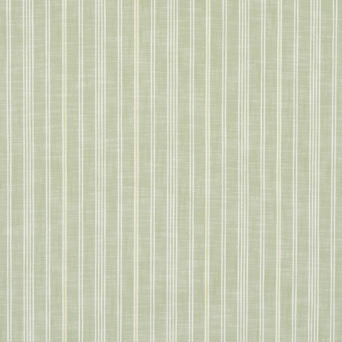 Schumacher Lucy Stripe Leaf Green Fabric