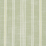 Schumacher Lucy Stripe Leaf Green Fabric