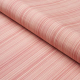 Schumacher Gracie Solid Stri Faded Red Fabric