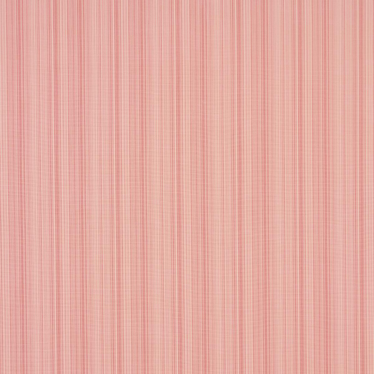 Schumacher Gracie Solid Stri Faded Red Fabric