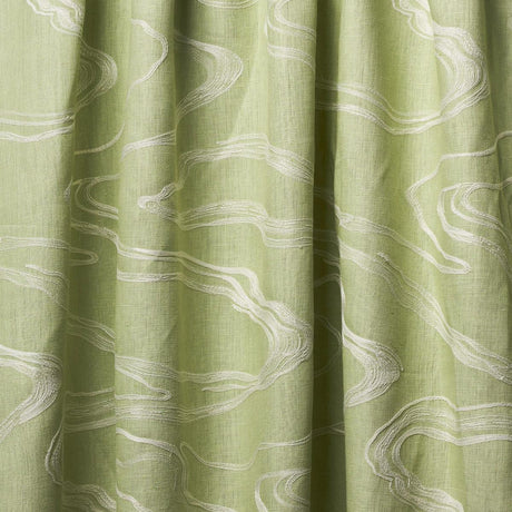 Schumacher Desert Wind Embroidery Fern Fabric