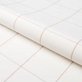 Schumacher Woodman Check Temple Pink Fabric
