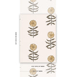 Schumacher Pretty Petals Neutral Wallpaper