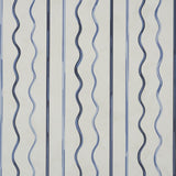 Schumacher Backdrop X Schumacher Affogato Cornflower & Deep Navy Wallpaper