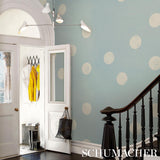 Schumacher Backdrop X Schumacher Monte Carlo Soft Blue Wallpaper