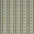 Schumacher Ines Paisley Mineral & Teal Fabric