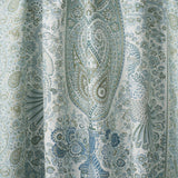 Schumacher Colmery Paisley Panel Peacock Fabric
