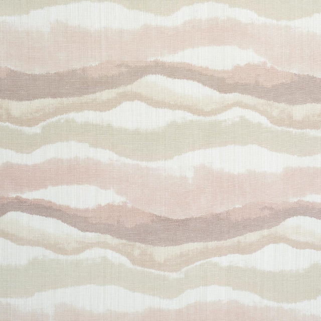 Schumacher Chandler Warp Print Sienna Fabric