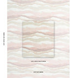 Schumacher Chandler Warp Print Sienna Fabric