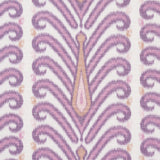 Schumacher Augustine Ikat Fuchsia Fabric