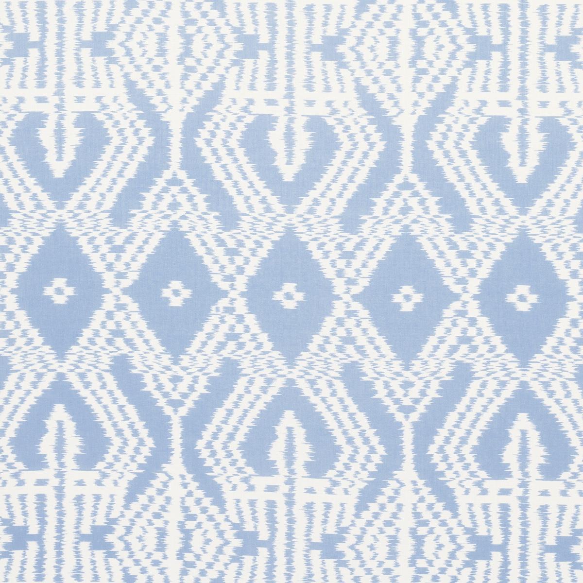 Schumacher Asaka Ikat Chambray Fabric