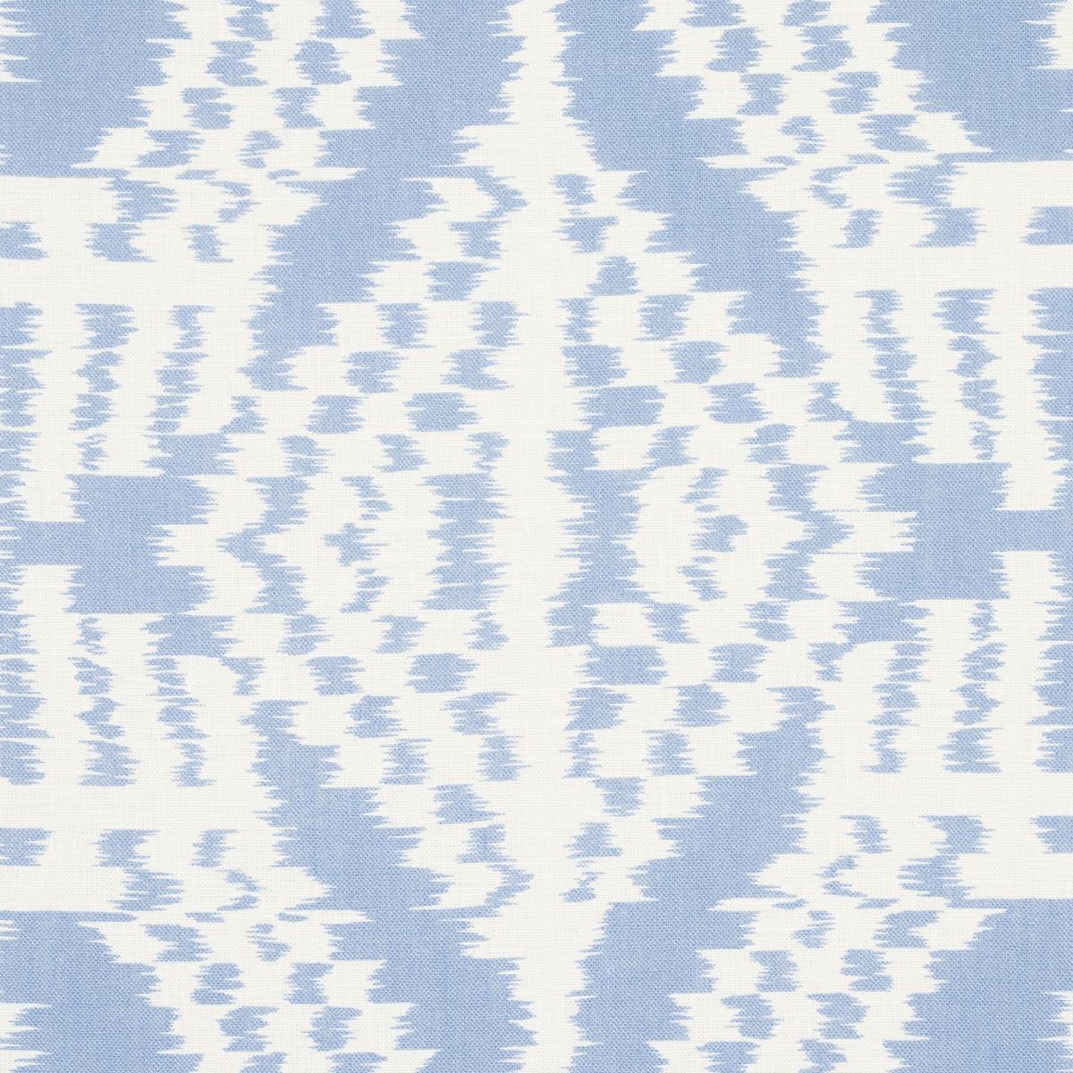 Schumacher Asaka Ikat Chambray Fabric