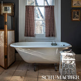 Schumacher Leonie Vermicelli Sepia Fabric